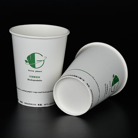 Biodegradable paper cup